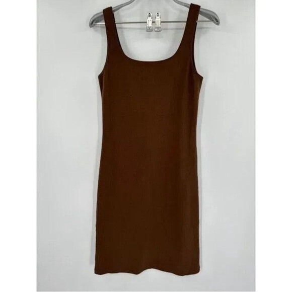 Tuckernuck NEW Bronze Metallic Knit Indie Dress Large - Picture 14 of 15